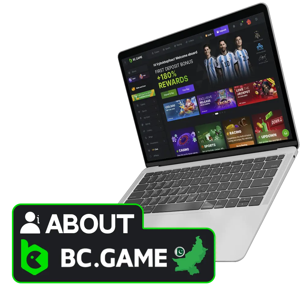 BC Game is a crypto betting platform.