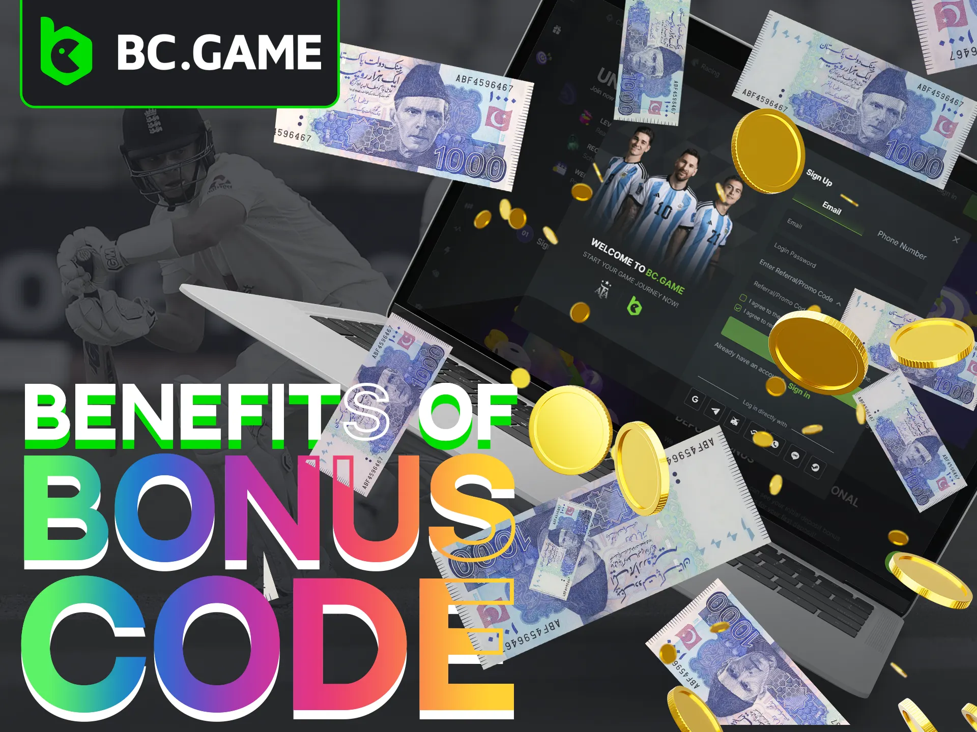 Get bigger bonuses with free BC Game codes.