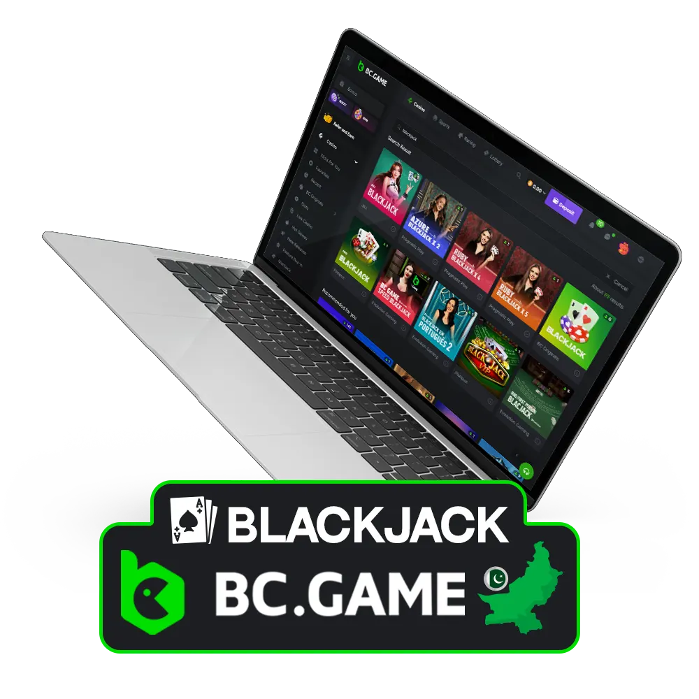 Play Blackjack at BC Game in Pakistan, register for benefits.
