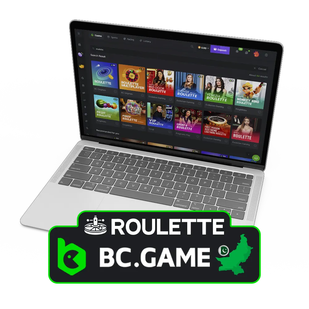 Experience Roulette at BC Game Pakistan's premier crypto casino.