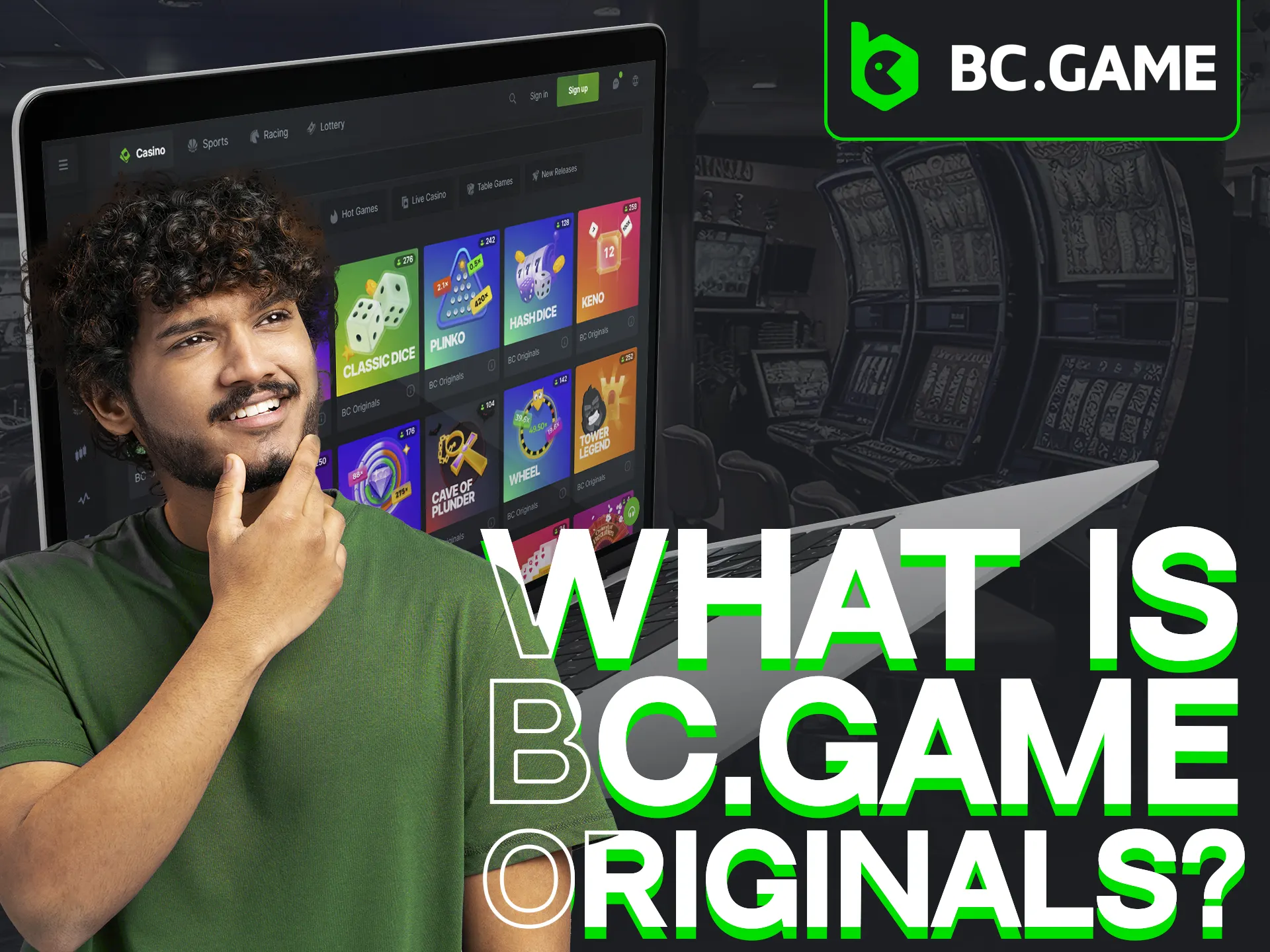 Exclusive games only at BC Game.