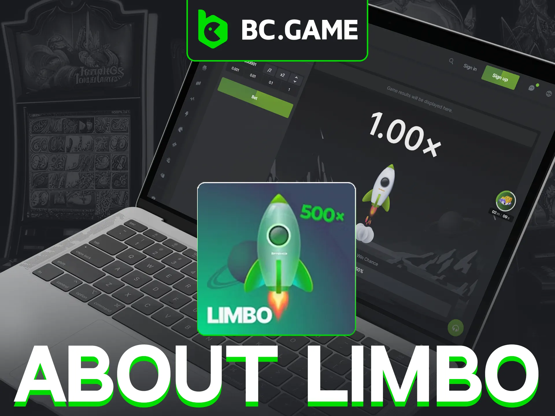 BC Game's Limbo offers fair, unpredictable betting excitement.