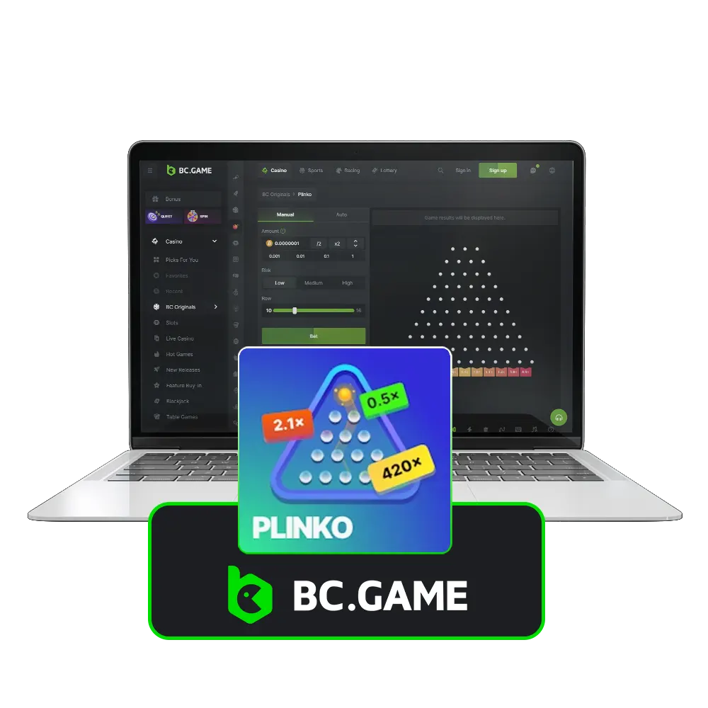 BC Game's Plinko offers highly rewarding crypto gaming.