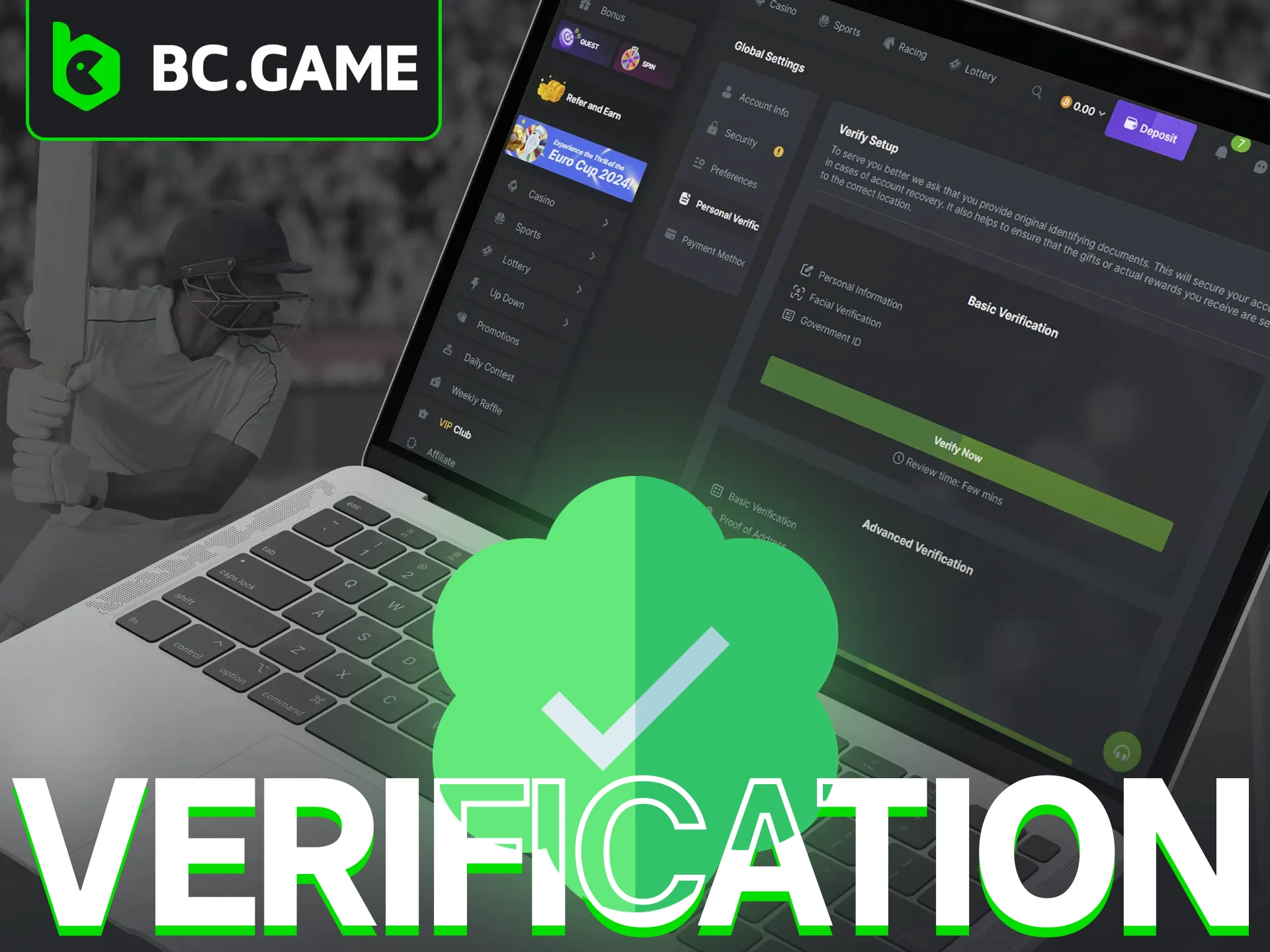 Verification is an essential step in ensuring the BC Game integrity.