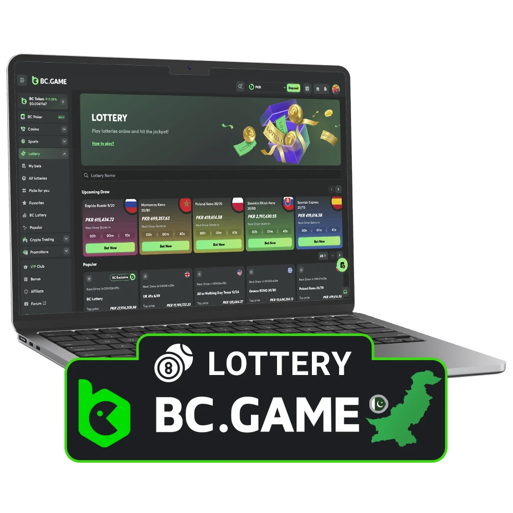 Find out more about the ongoing lotteries at BC Game Casino.