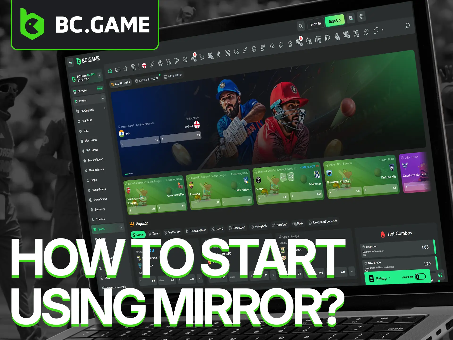 To start using BC Game mirrors, simply select one of the links from the list.