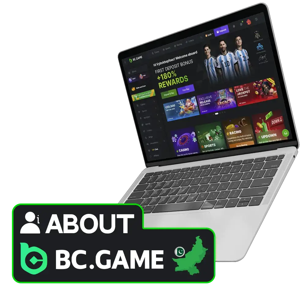 BC Game is a crypto betting platform.