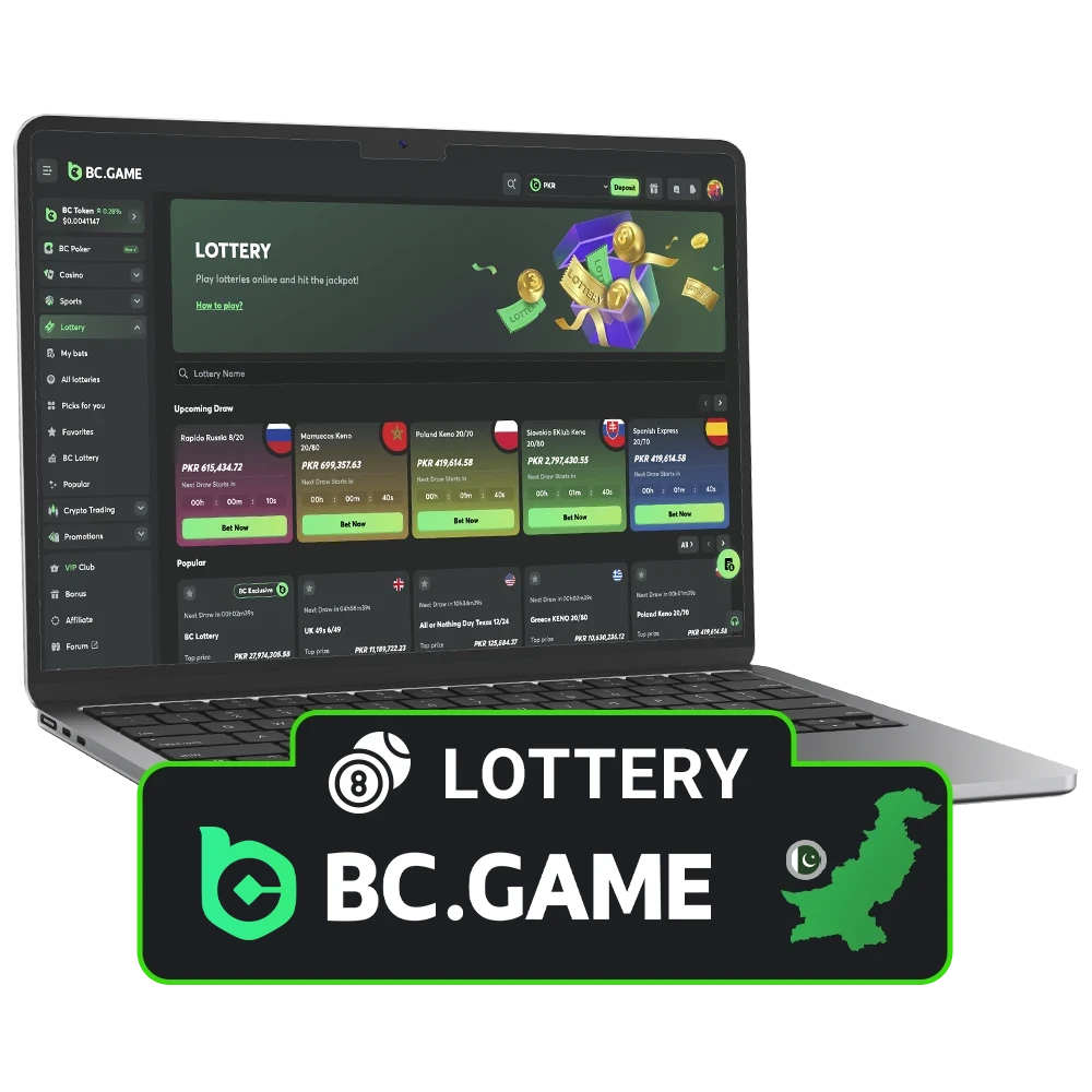 Find out more about the ongoing lotteries at BC Game Casino.