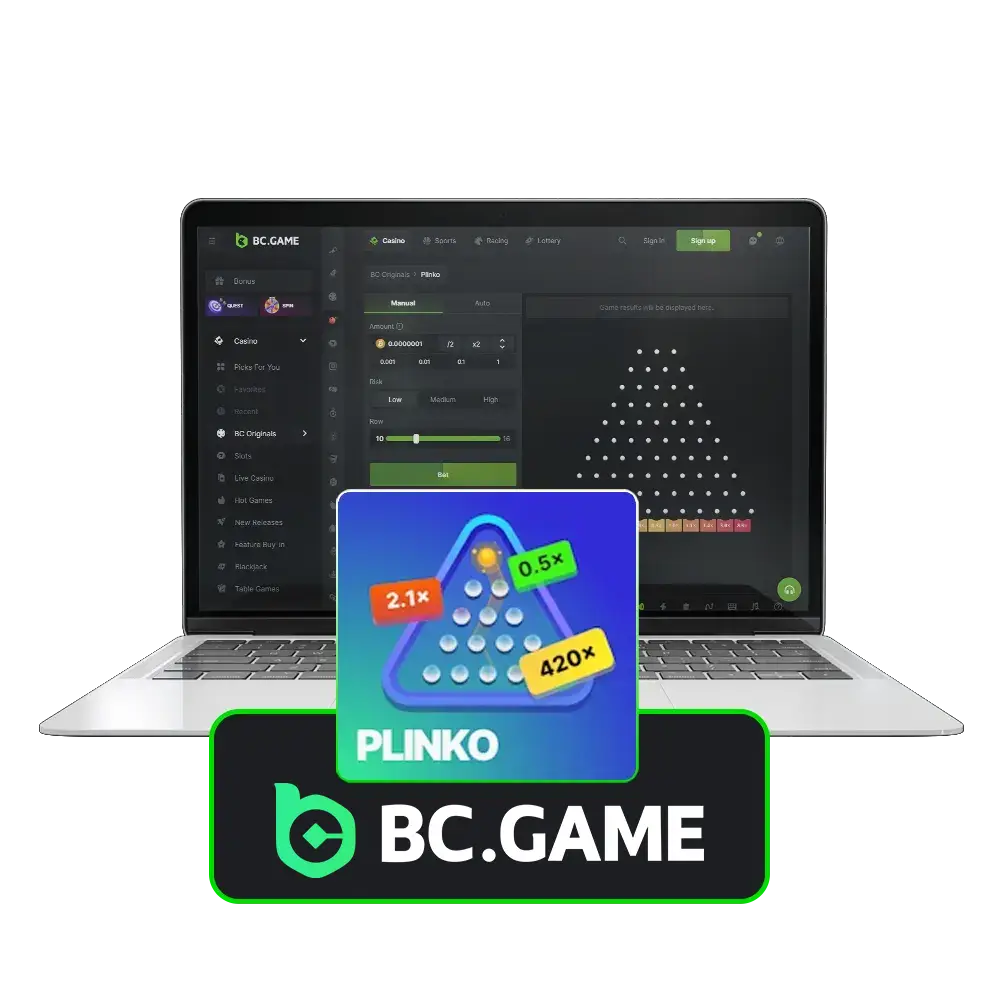 BC Game's Plinko offers highly rewarding crypto gaming.