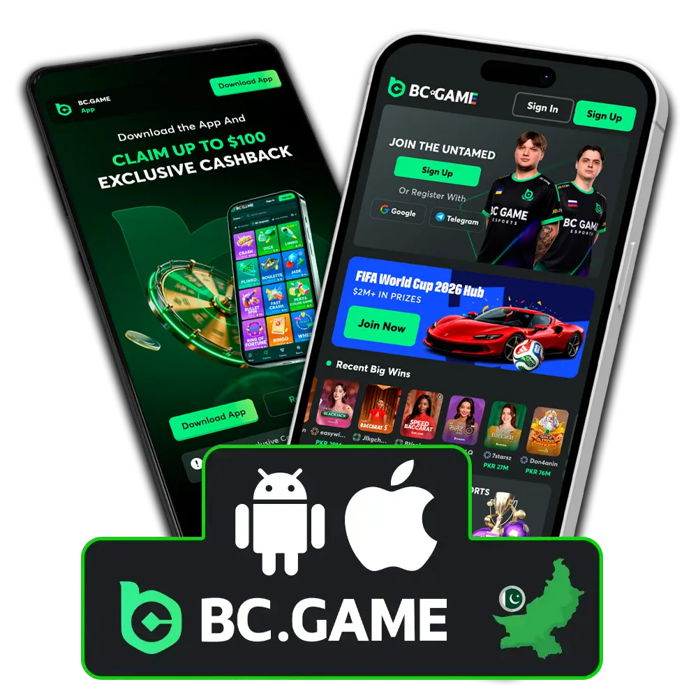 Download BC Game App for Android and iOS now.
