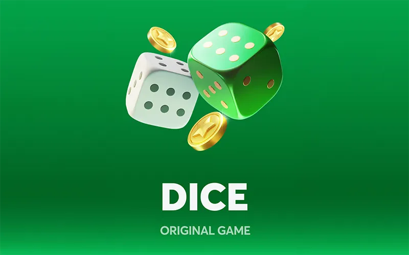 Roll the dice and win with BC Game in the Dice game.