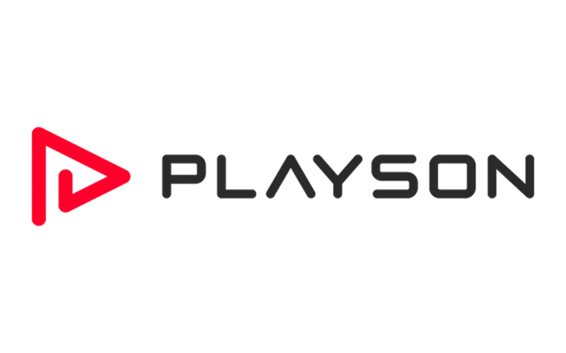 Playson logo.