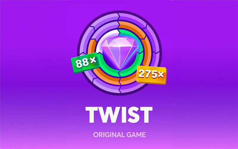 Be the lucky winner of a big cash prize in the Twist game at BC Game Casino.